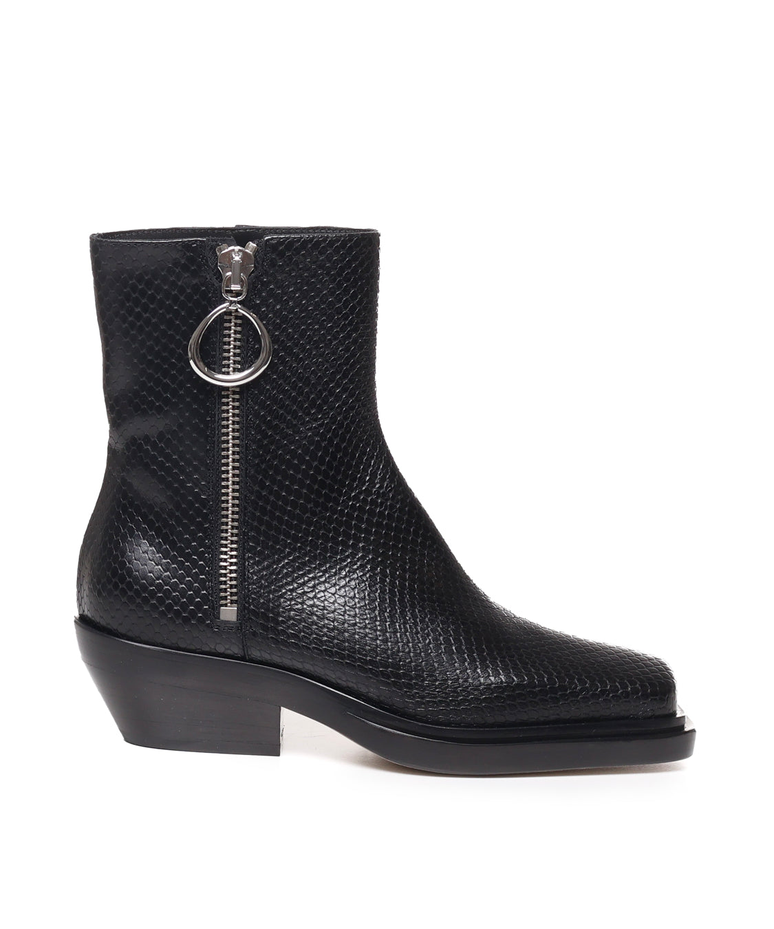 Camperos in pelle effetto pitone WS282PL0458D XXX999 DONDUP 