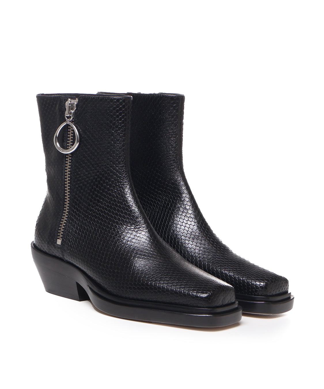 Camperos in pelle effetto pitone WS282PL0458D XXX999 DONDUP 