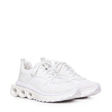 Sneakers con placca Gancini 021581 762773003 FERRAGAMO 