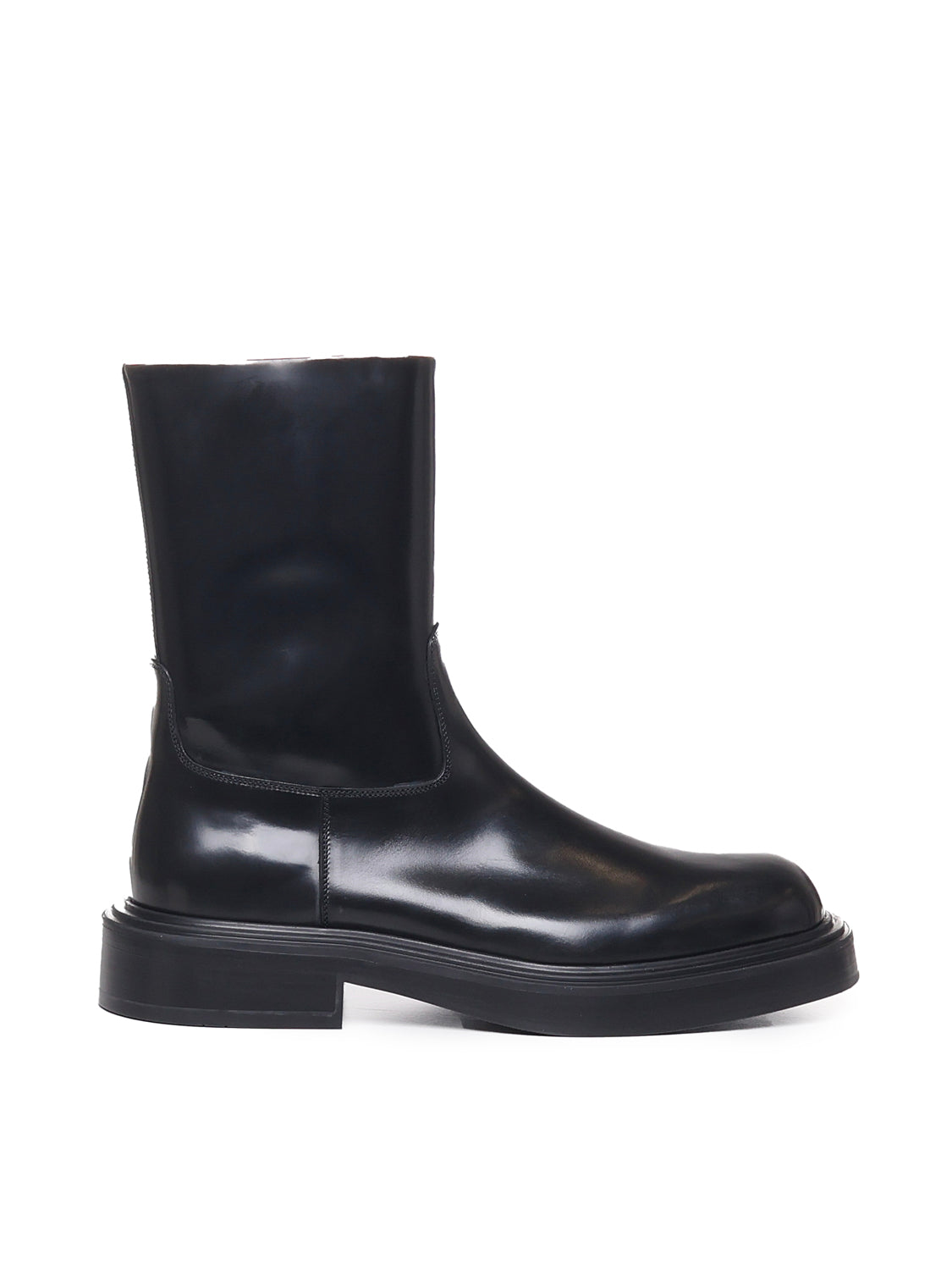 Stivali in pelle di vitello 021972 766208003 FERRAGAMO 