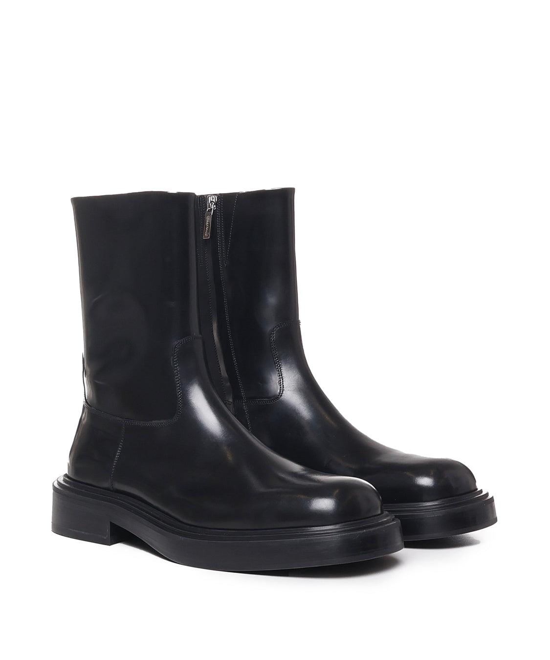 Stivali in pelle di vitello 021972 766208003 FERRAGAMO 