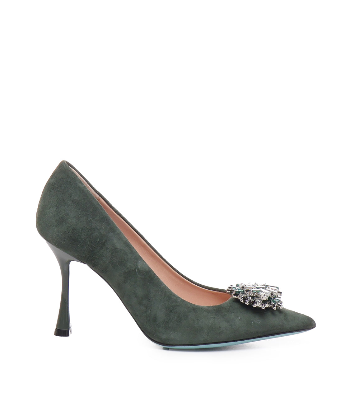 Décolleté Alena in suede ALENA 039 CAMOSCIOVERDE FRATELLI RUSSO 