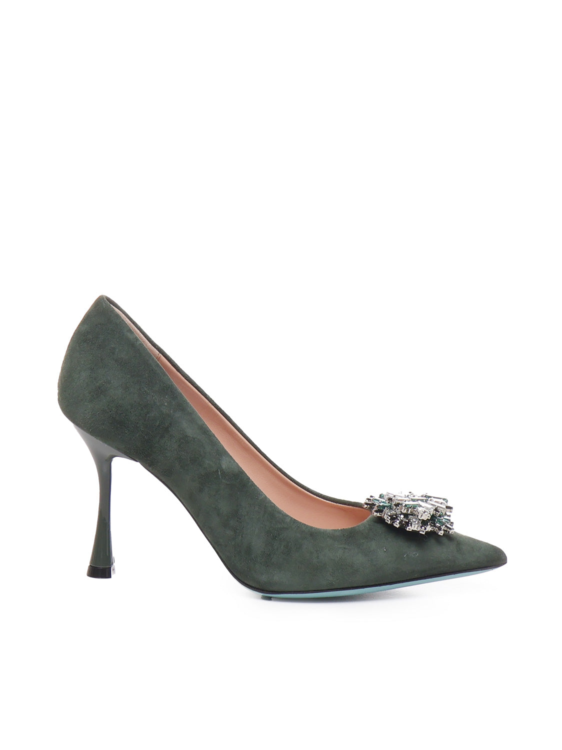 Décolleté Alena in suede ALENA 039 CAMOSCIOVERDE FRATELLI RUSSO 