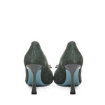 Décolleté Alena in suede ALENA 039 CAMOSCIOVERDE FRATELLI RUSSO 