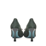 Décolleté Alena in suede ALENA 039 CAMOSCIOVERDE FRATELLI RUSSO 