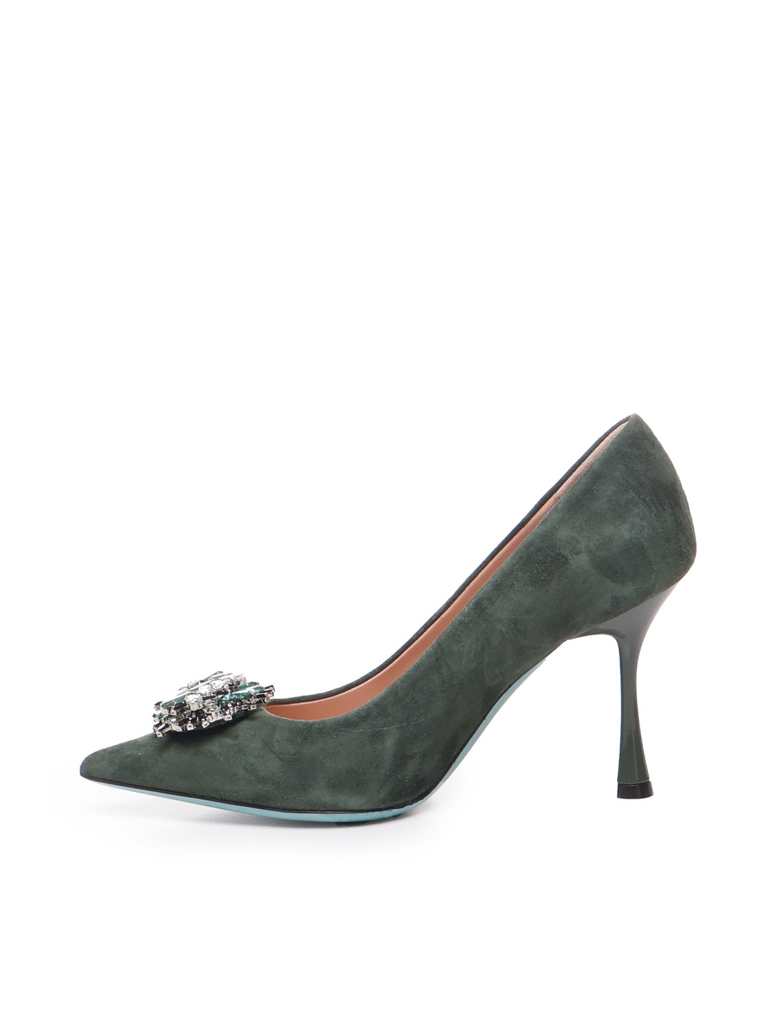 Décolleté Alena in suede ALENA 039 CAMOSCIOVERDE FRATELLI RUSSO 