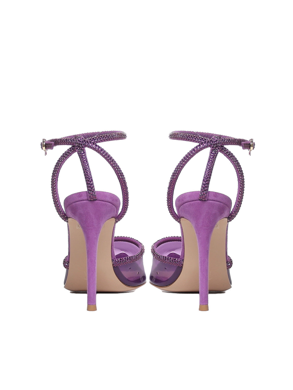 Décolleté con cinturino G95406.15RIC.PLCFRFR PLEXI+CAMOSCIOFREESIA+FREESI GIANVITO ROSSI 