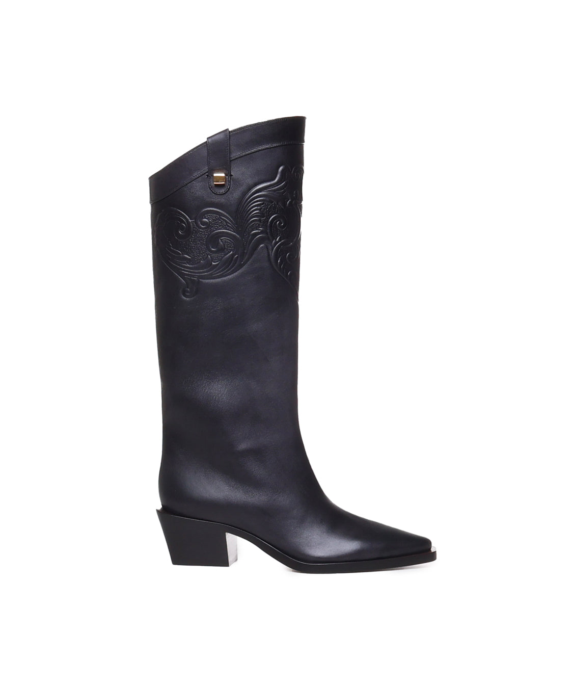 Stivali camperos Sienna SIENNA NAPPA LEATHERVEGGY BLACK MAISON SKORPIOS 