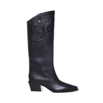 Stivali camperos Sienna SIENNA NAPPA LEATHERVEGGY BLACK MAISON SKORPIOS 