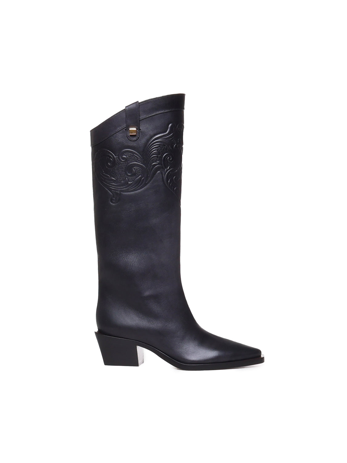 Stivali camperos Sienna SIENNA NAPPA LEATHERVEGGY BLACK MAISON SKORPIOS 