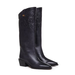 Stivali camperos Sienna SIENNA NAPPA LEATHERVEGGY BLACK MAISON SKORPIOS 