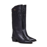 Stivali camperos Sienna SIENNA NAPPA LEATHERVEGGY BLACK MAISON SKORPIOS 
