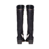 Stivali camperos Sienna SIENNA NAPPA LEATHERVEGGY BLACK MAISON SKORPIOS 