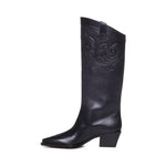 Stivali camperos Sienna SIENNA NAPPA LEATHERVEGGY BLACK MAISON SKORPIOS 