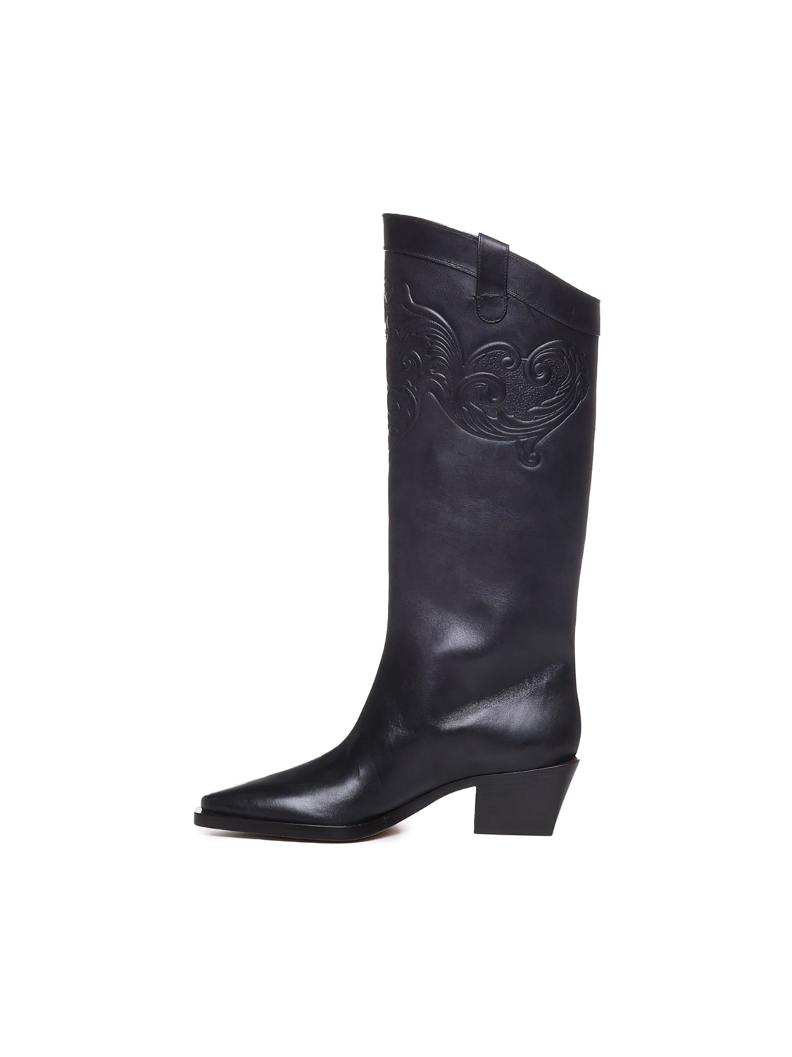Stivali camperos Sienna SIENNA NAPPA LEATHERVEGGY BLACK MAISON SKORPIOS 