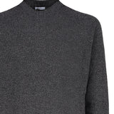 Maglia girocollo in cashmere mouliné UXA249 Y1B10EM453 MALO 