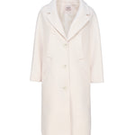 Cappotto monopetto in lana MDFW23830 -PANNA MARIUCCIA Milano 