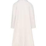 Cappotto monopetto in lana MDFW23830 -PANNA MARIUCCIA Milano 