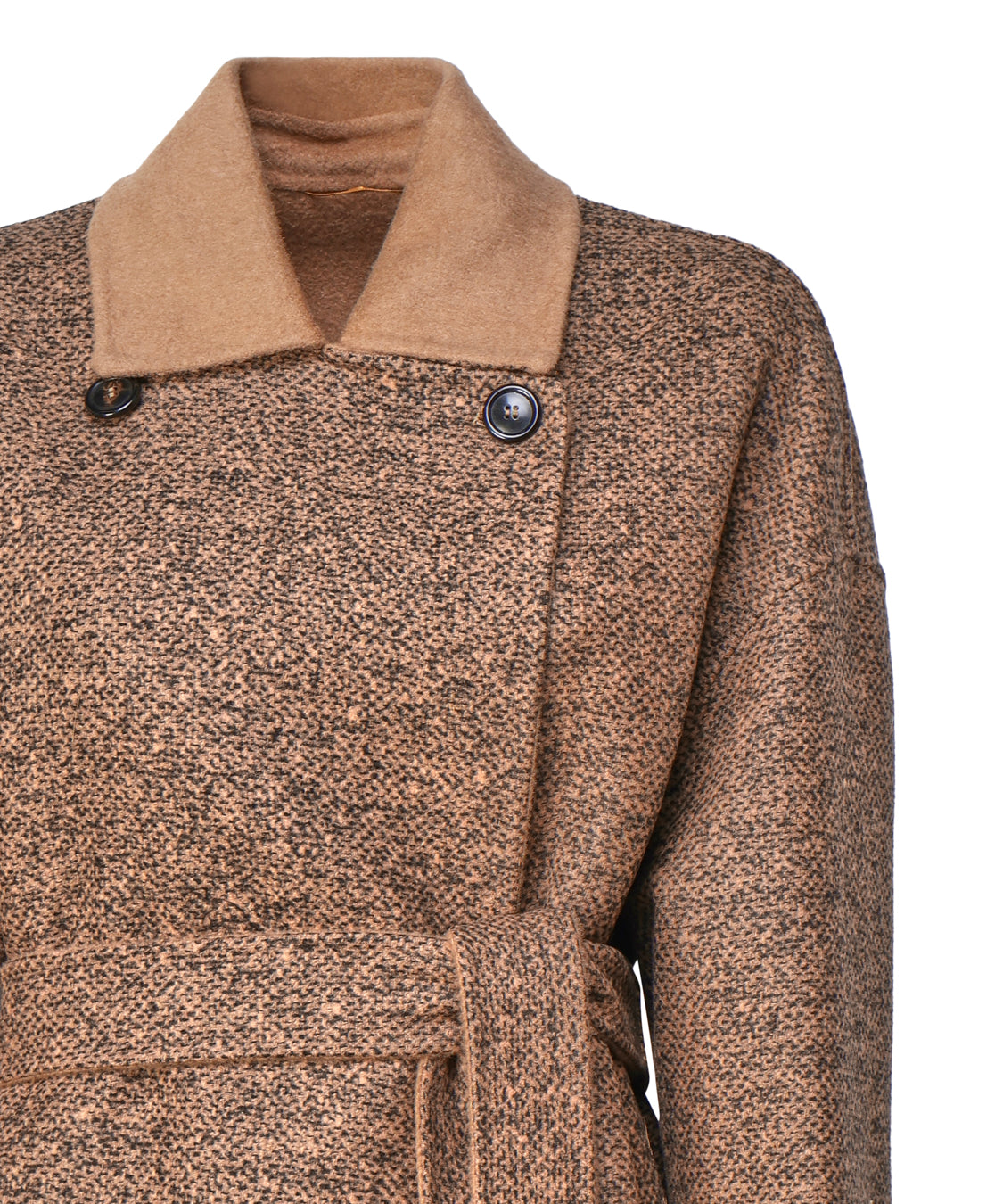 Cappotto reversibile in cammello e lana<BR/> 2310161135600 EVELIN001 MAX MARA 