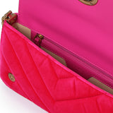 Borsa Love Click Horizontal mini in velluto 100068 A17GQ83Q PINKO 