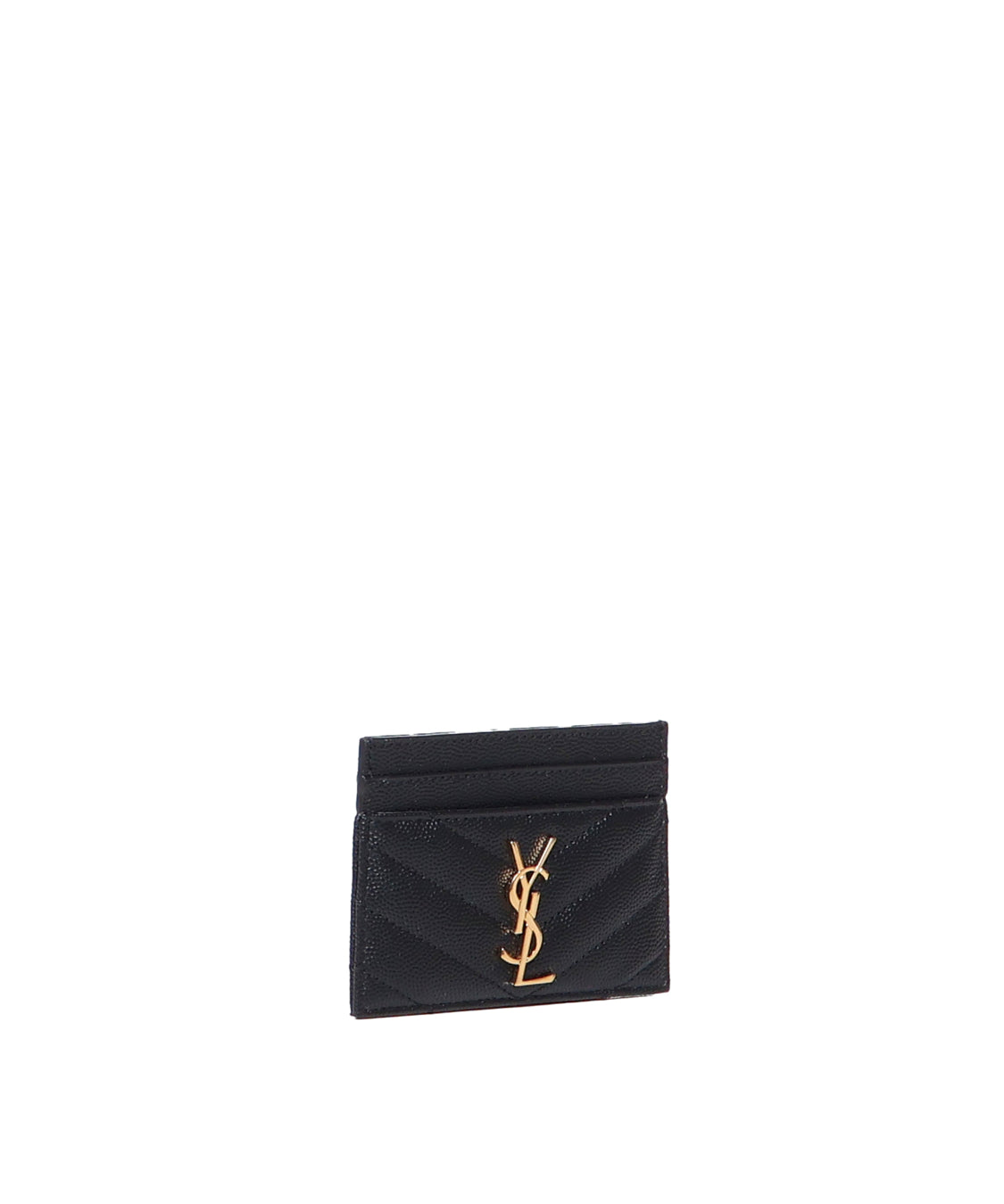 Portacarte in pelle di vitello 423291 BOW011000 SAINT LAURENT 