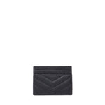Portacarte in pelle di vitello 423291 BOW011000 SAINT LAURENT 