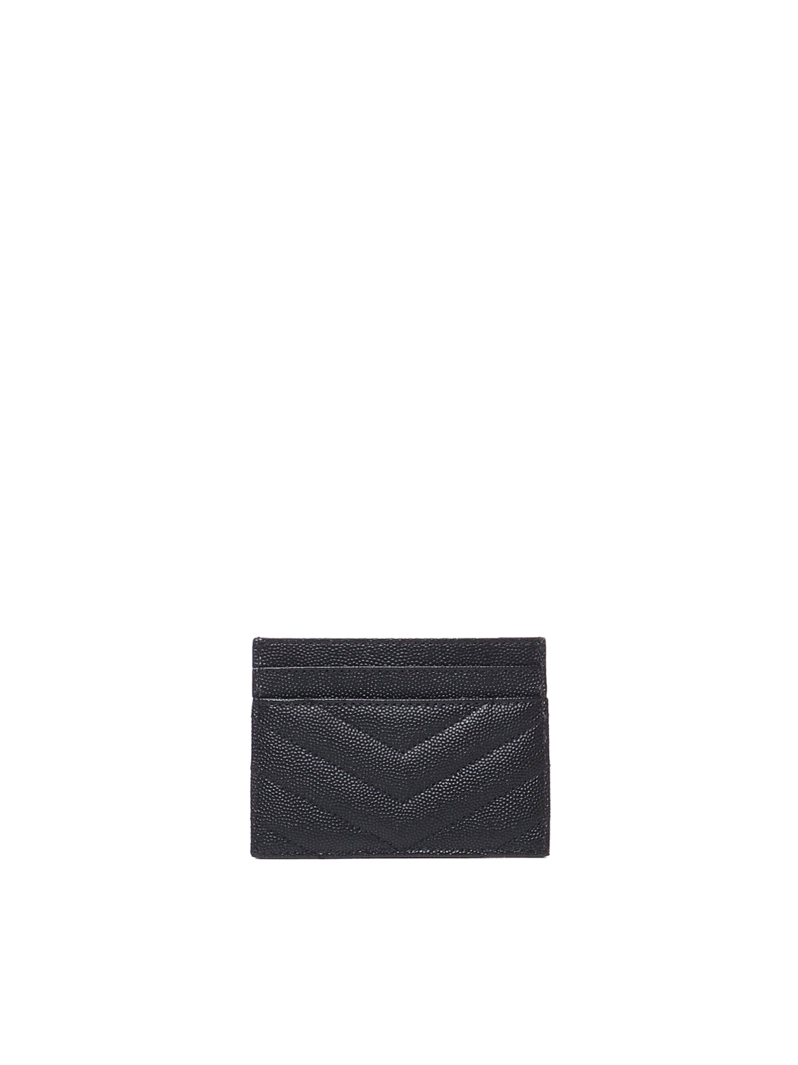 Portacarte in pelle di vitello 423291 BOW011000 SAINT LAURENT 