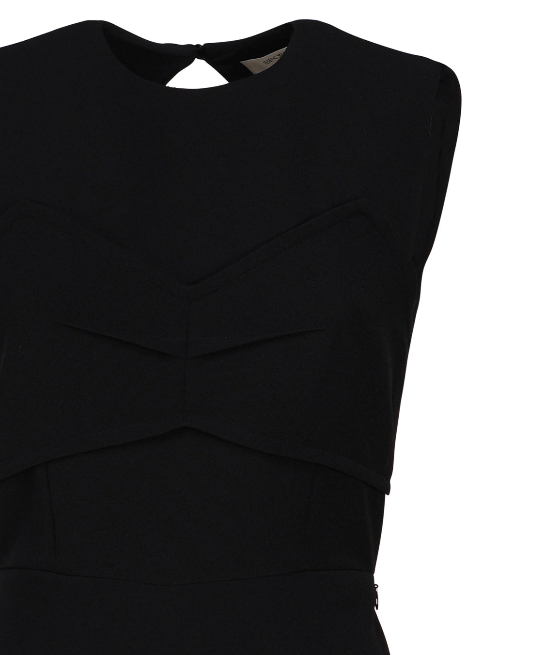 Abito con intarsio e cut out posteriore 2322261039600 MIRTO003 SPORTMAX 