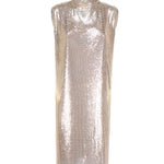 Abito in maglia metallica con cut out 2322261936600 MANTIDE002 SPORTMAX 