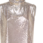 Abito in maglia metallica con cut out 2322261936600 MANTIDE002 SPORTMAX 