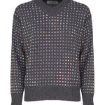 Maglia con strass applicati 2323661133600 UTA001 SPORTMAX 