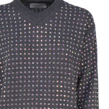 Maglia con strass applicati 2323661133600 UTA001 SPORTMAX 
