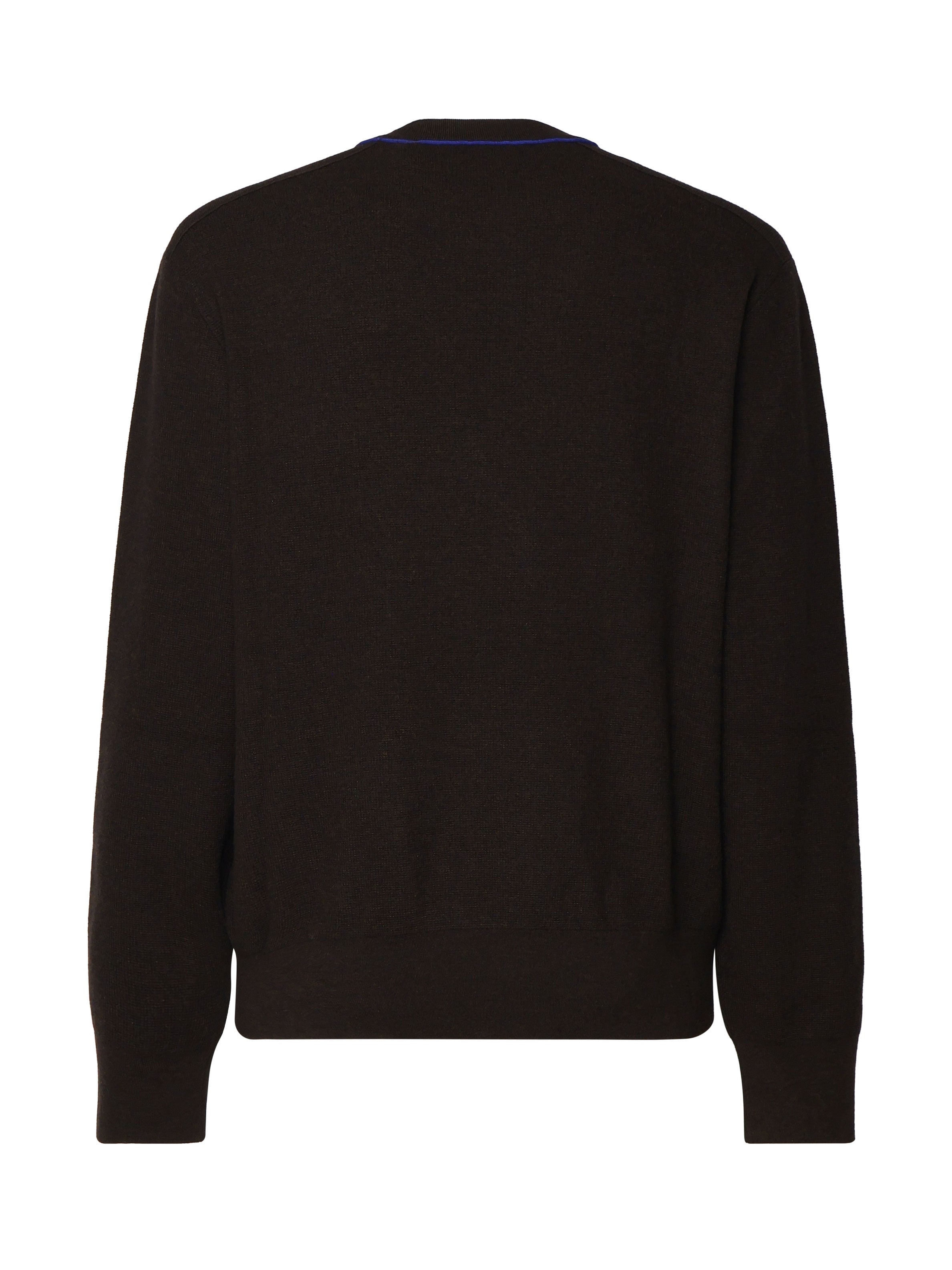 Maglioncino in cashmere con logo knight 8093611 C1170 BURBERRY 