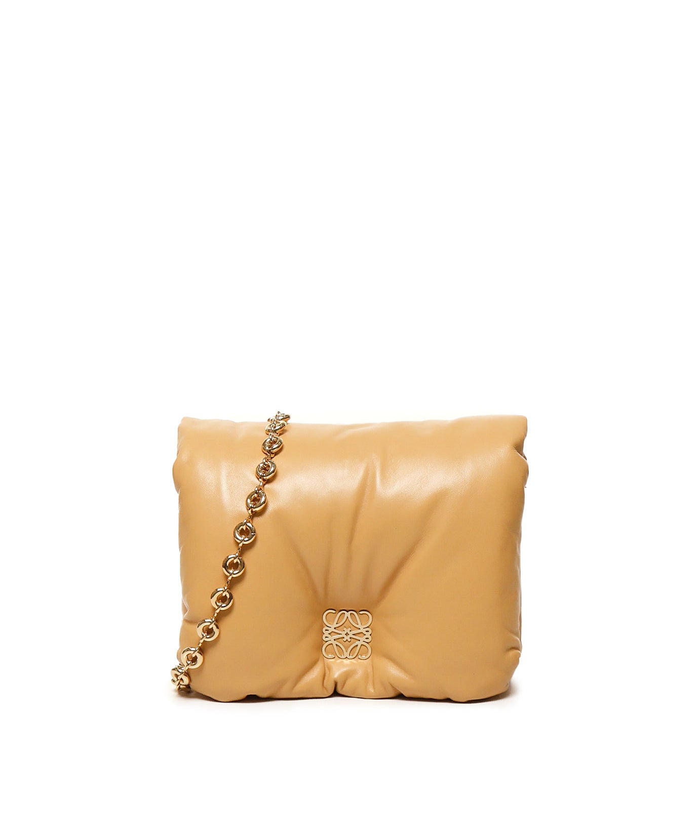Borsa Puffer Goya in agnello nappato lucido AP40P41X01 GOYA PUFFER3150 LOEWE 
