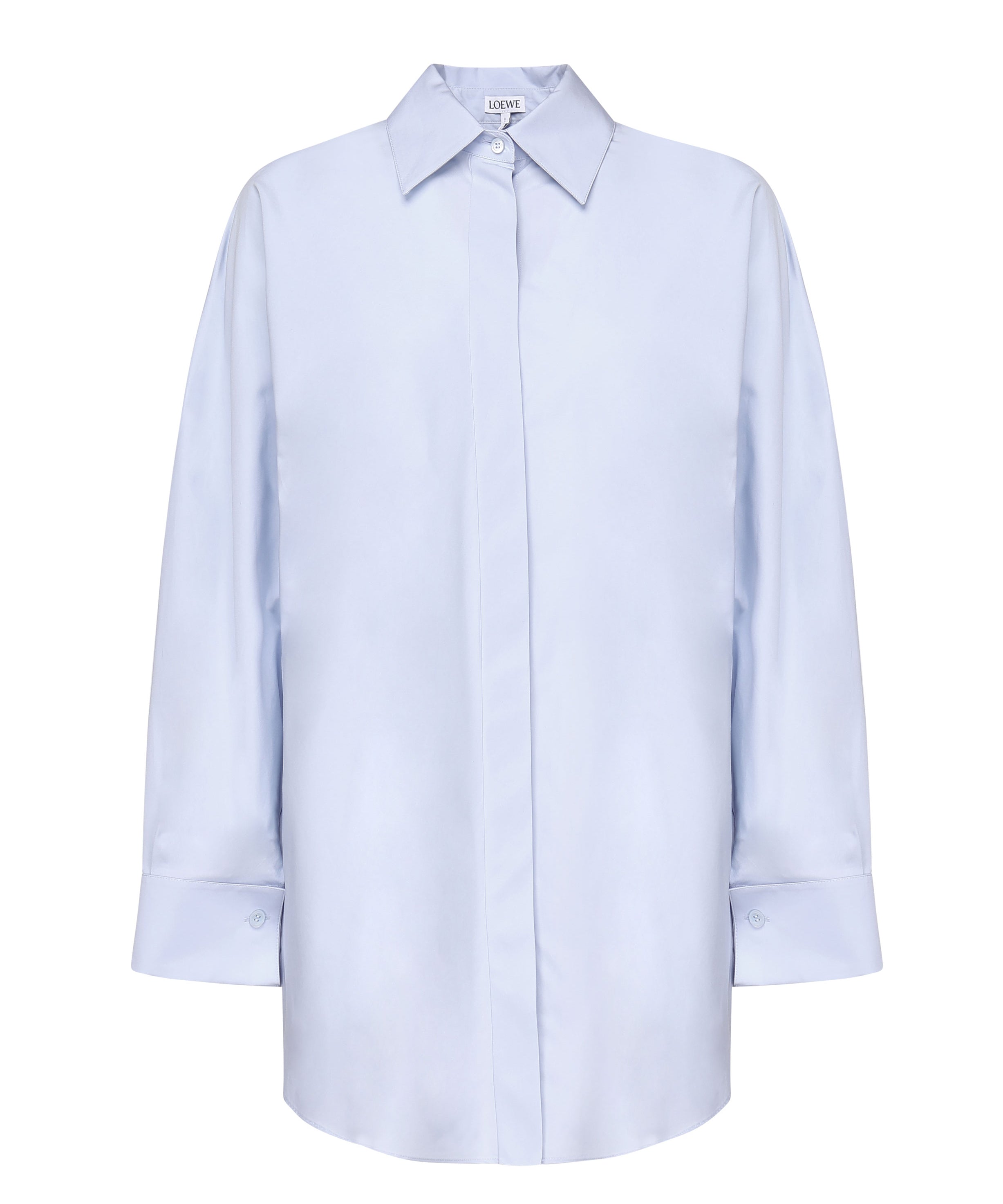 Camicia in popeline di cotone S540Y05XA1 6410 LOEWE 