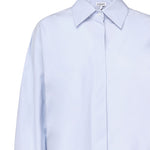 Camicia in popeline di cotone S540Y05XA1 6410 LOEWE 