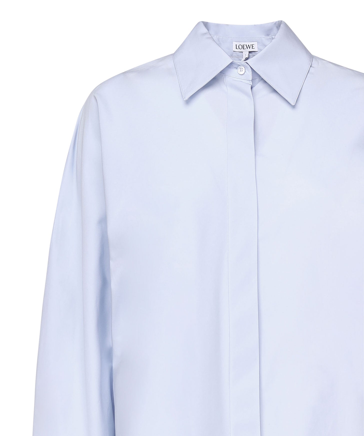 Camicia in popeline di cotone S540Y05XA1 6410 LOEWE 