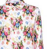 Camicia in raso di seta S540Y05XAV 9616 LOEWE 