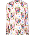 Camicia in raso di seta S540Y05XAV 9616 LOEWE 