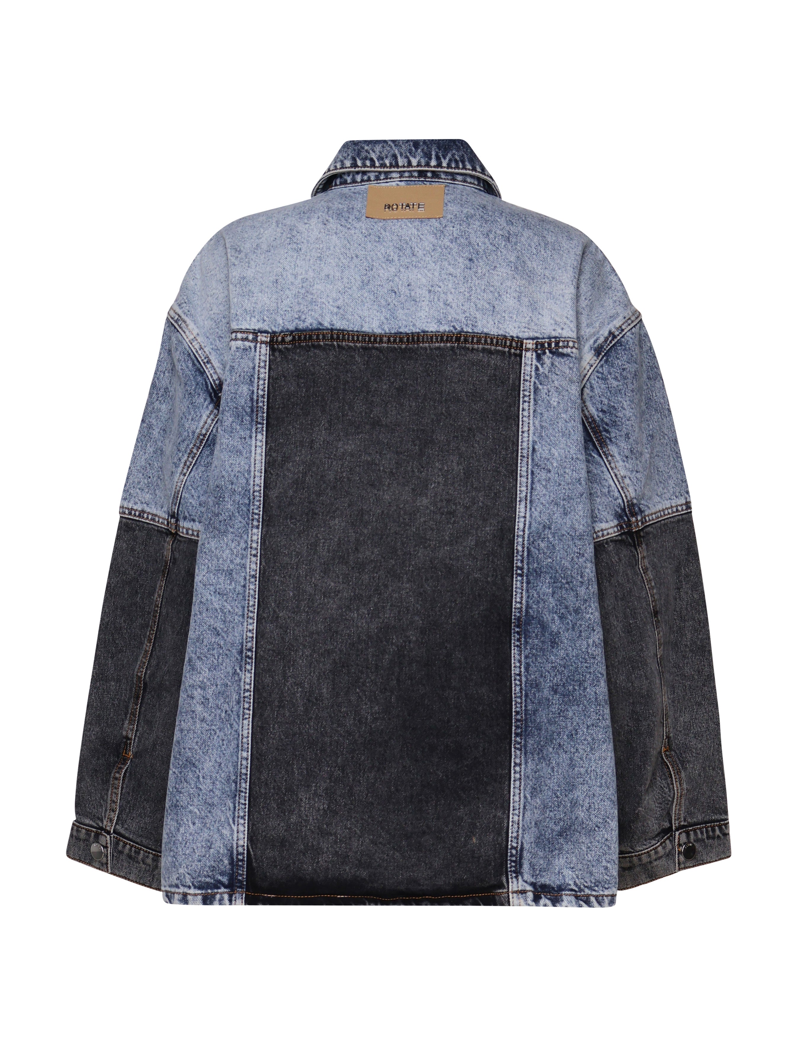 Giacca oversized Patchwork 112822 1603 ROTATE 