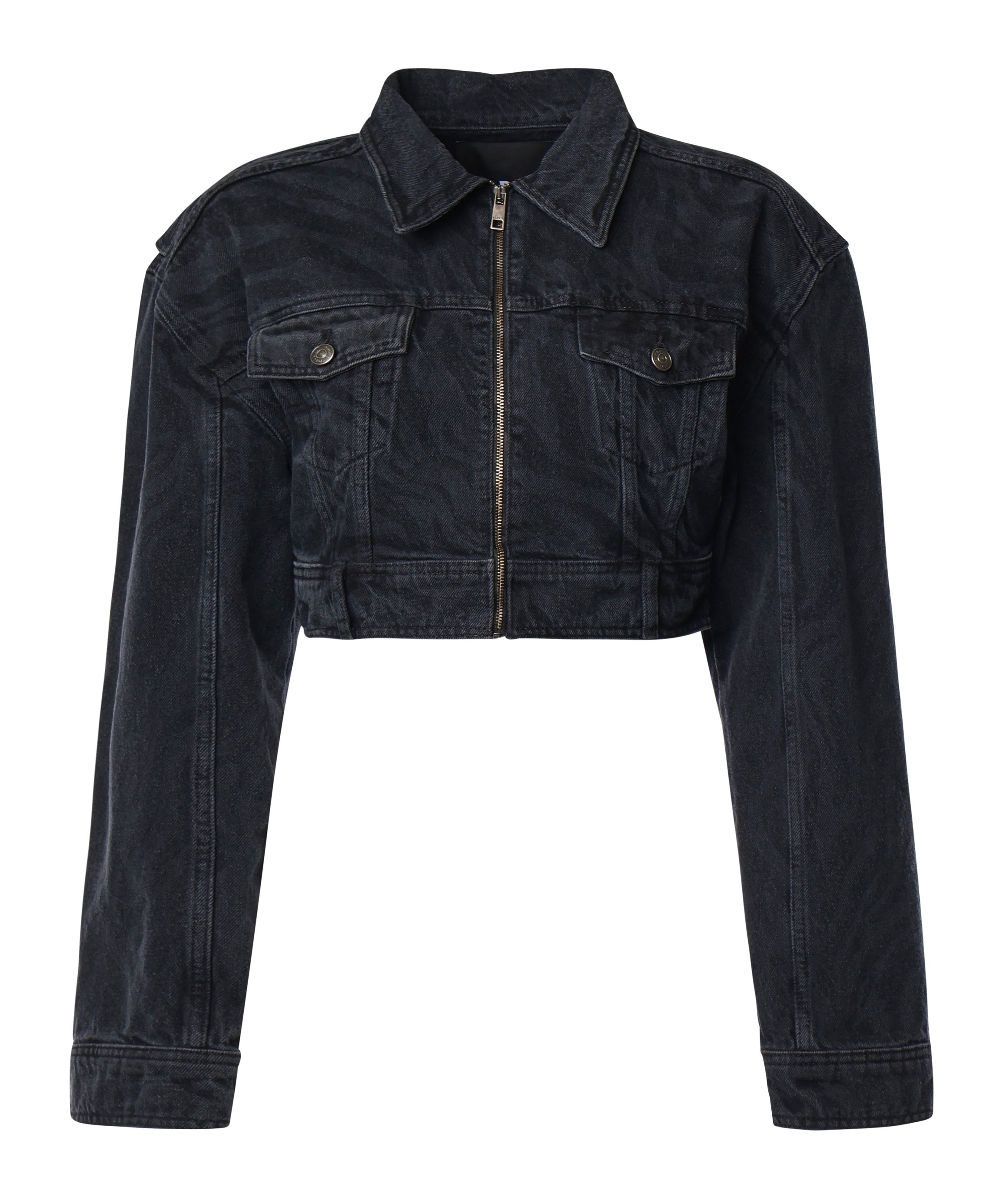 Giacca in denim zebrata 114027 256 ROTATE 