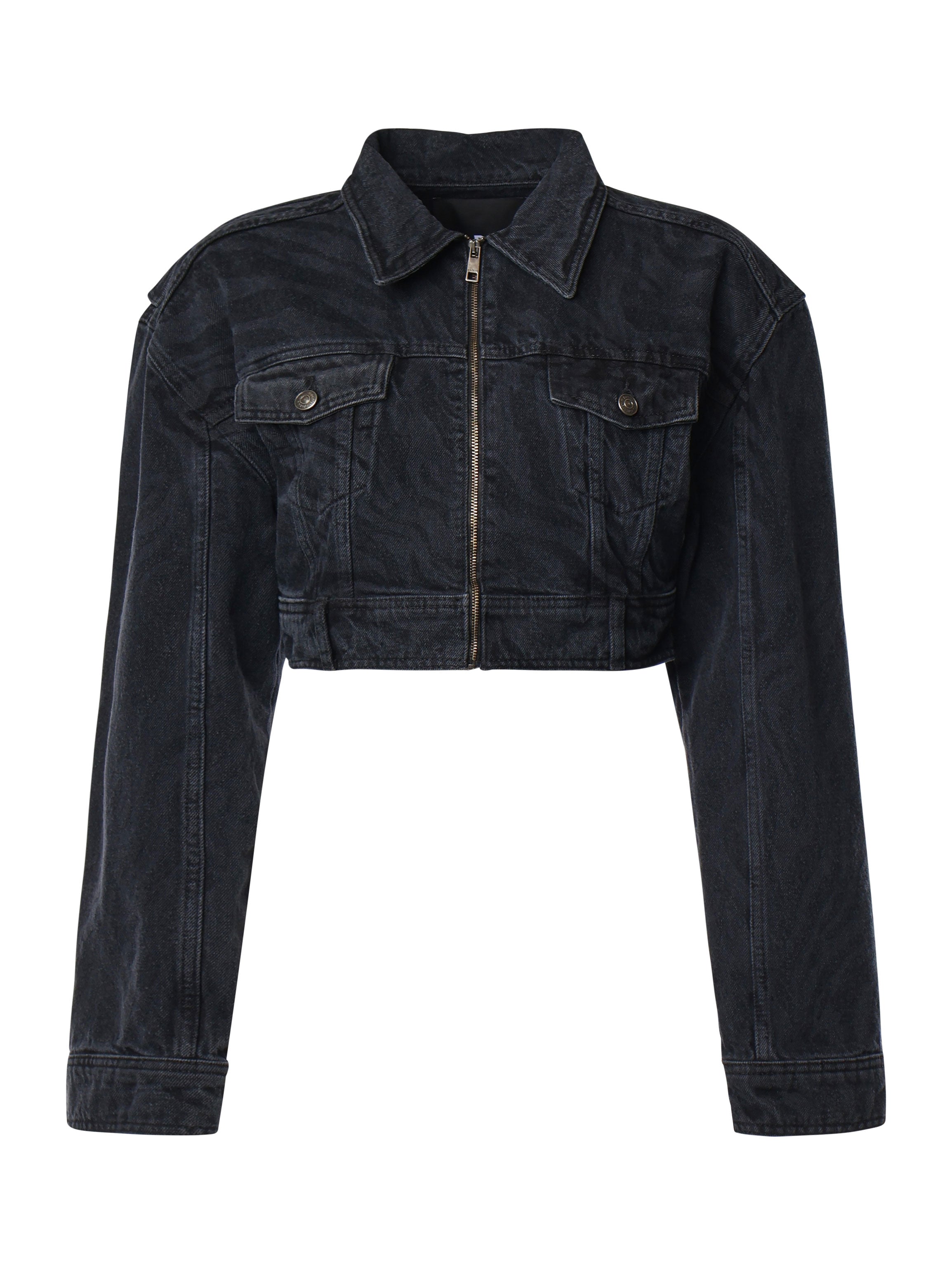 Giacca in denim zebrata 114027 256 ROTATE 