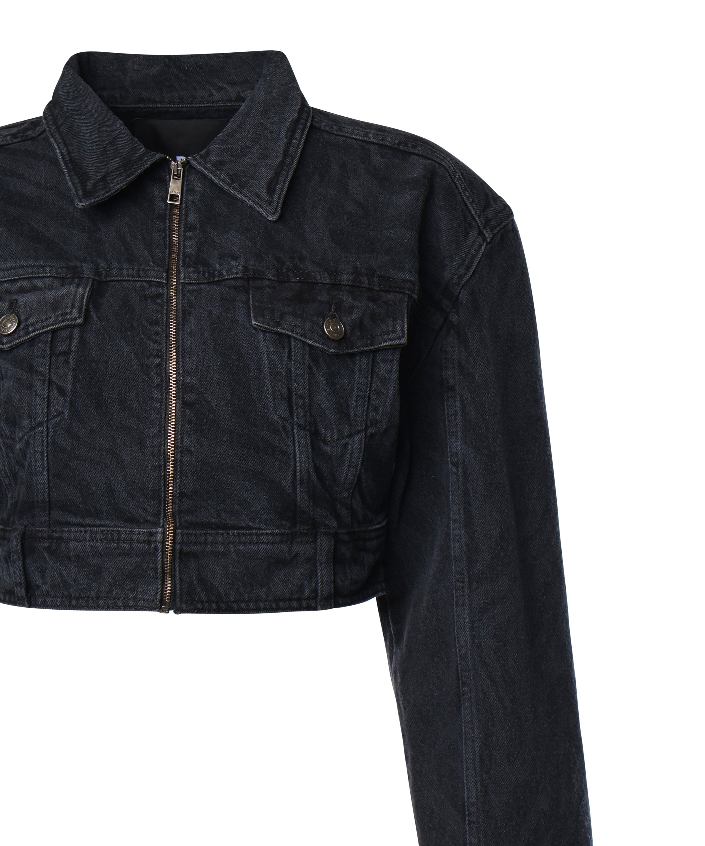 Giacca in denim zebrata 114027 256 ROTATE 