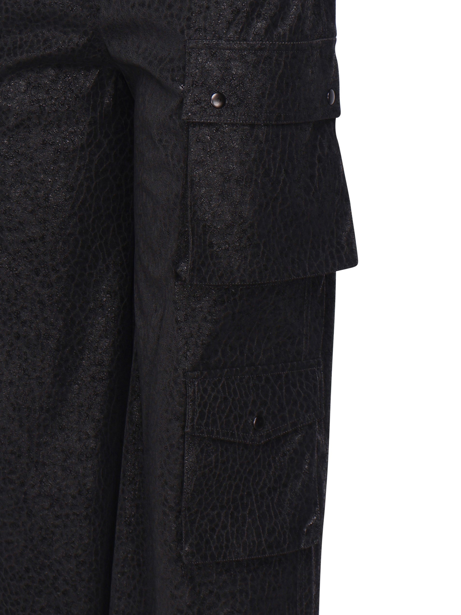 Pantaloni Batik AUW4CARGOP BLACK ALBERTO AUDENINO 
