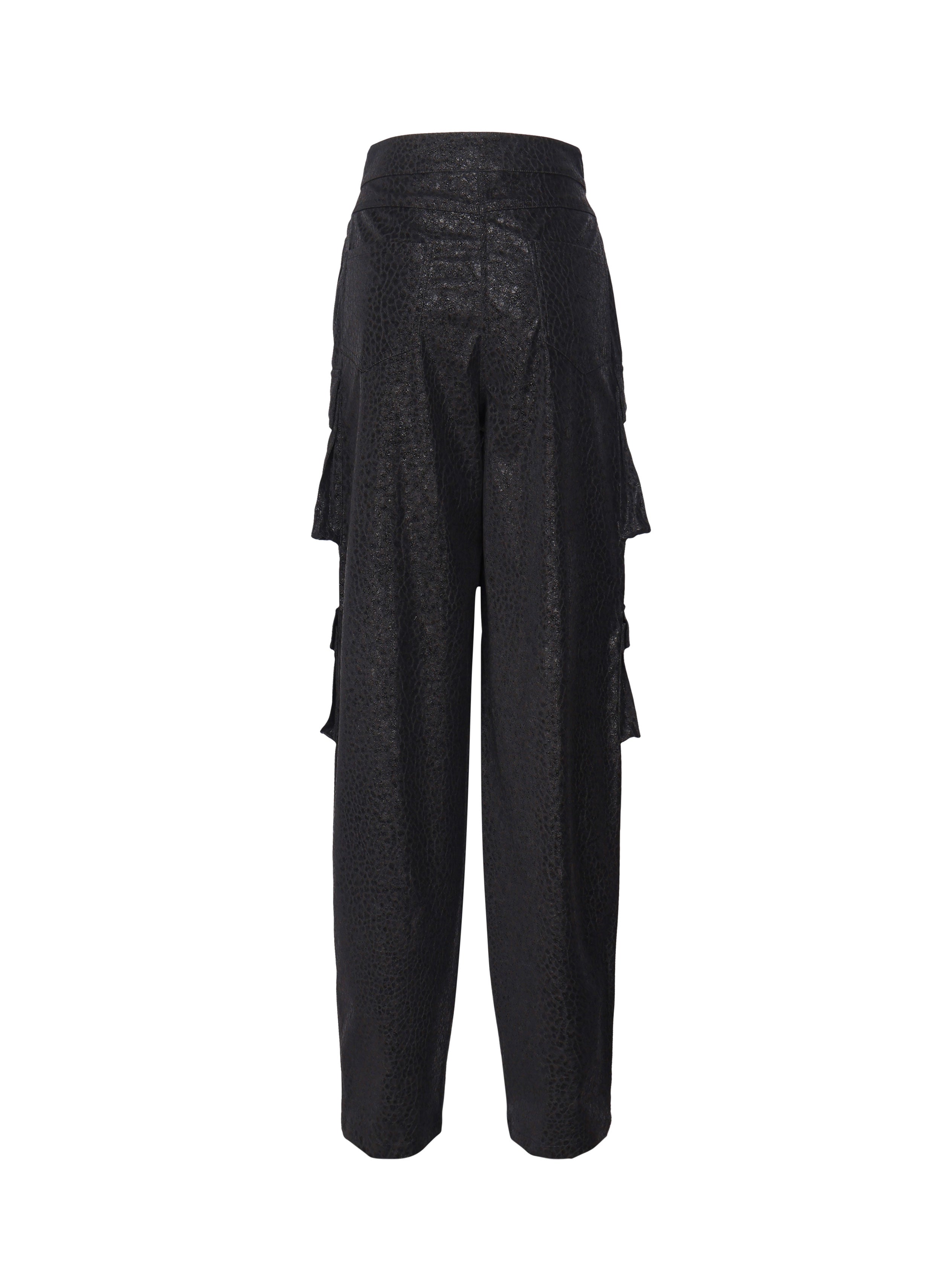 Pantaloni Batik AUW4CARGOP BLACK ALBERTO AUDENINO 