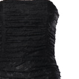 Midi dress in pizzo AUW4LACE BLACK ALBERTO AUDENINO 