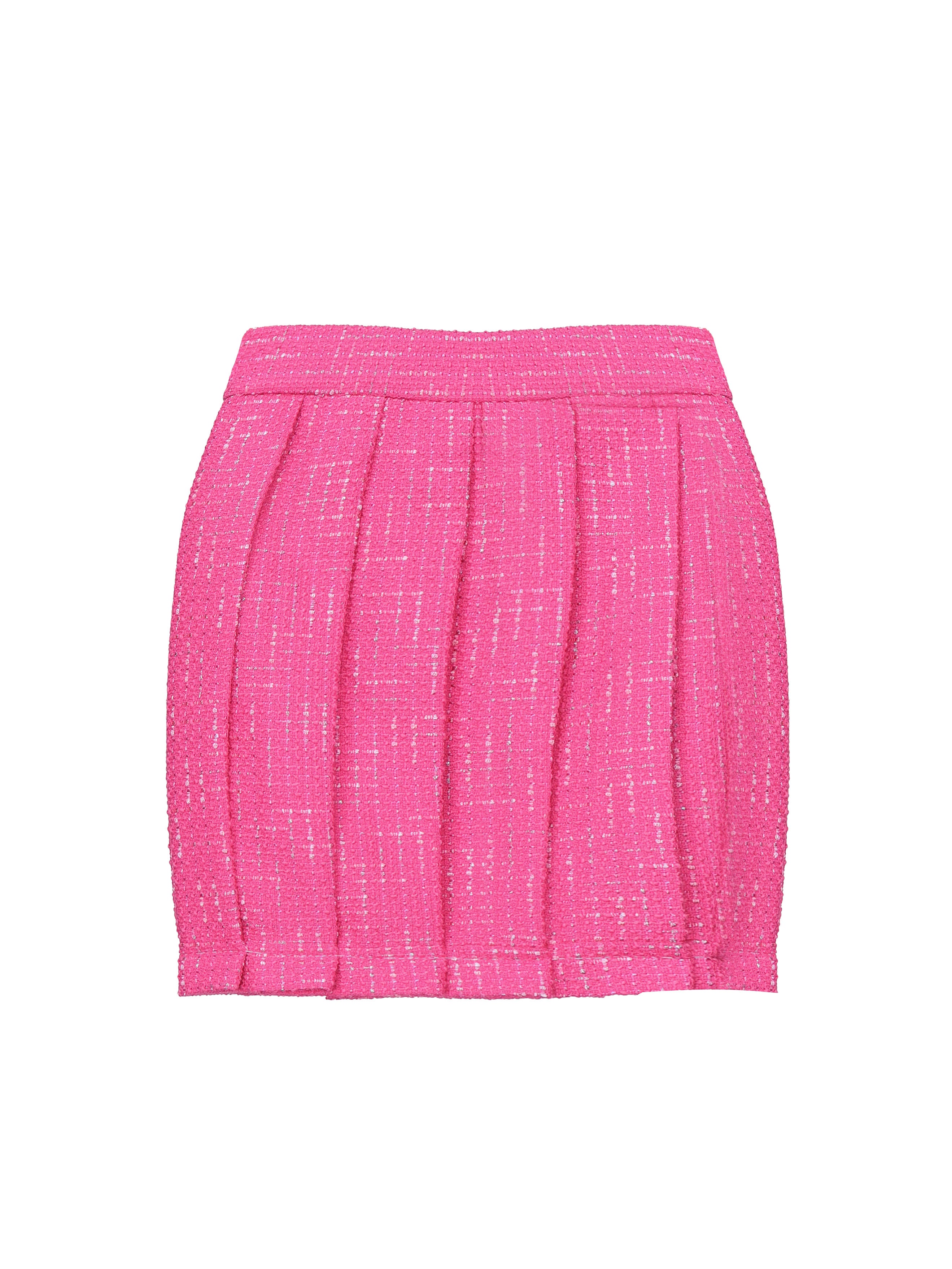 Minigonna plissettata Tailleur AUW4MAE PINK ALBERTO AUDENINO 