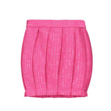 Minigonna plissettata Tailleur AUW4MAE PINK ALBERTO AUDENINO 