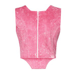 Top corsetto Batik AUW4MARLA PINK BATIK ALBERTO AUDENINO 
