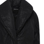 Giacca effetto pelle martellata AUW4PUFF BLACK ALBERTO AUDENINO 